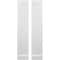 Ekena Millwork Americraft 3-Board Exterior Wood Joined Board-n-Batten Shutters w/ End Batten, ARW103BB311X77WHH, PR ARW103BB311X77WHH - alternate 1